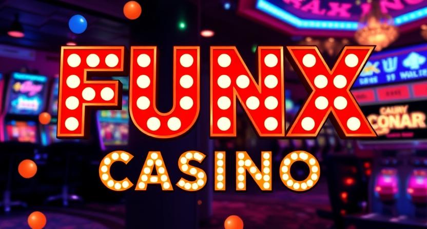 Live dealers and slot thrills at FUNX casino